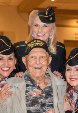 Veteran with the Ladies